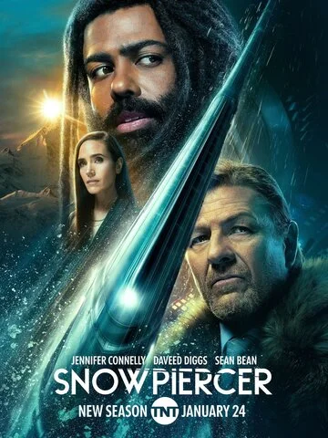 Сквозь снег - постер сериала